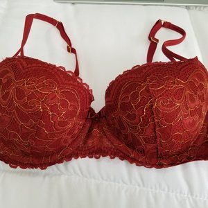 34A Gilligan & O'Malley Pushup Bra